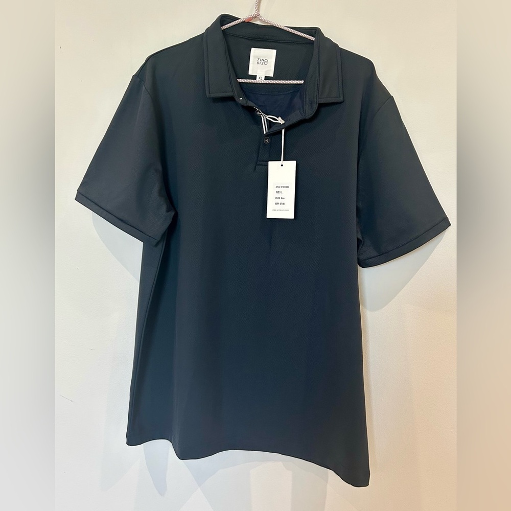 VinoZino- Black Polo Shirt